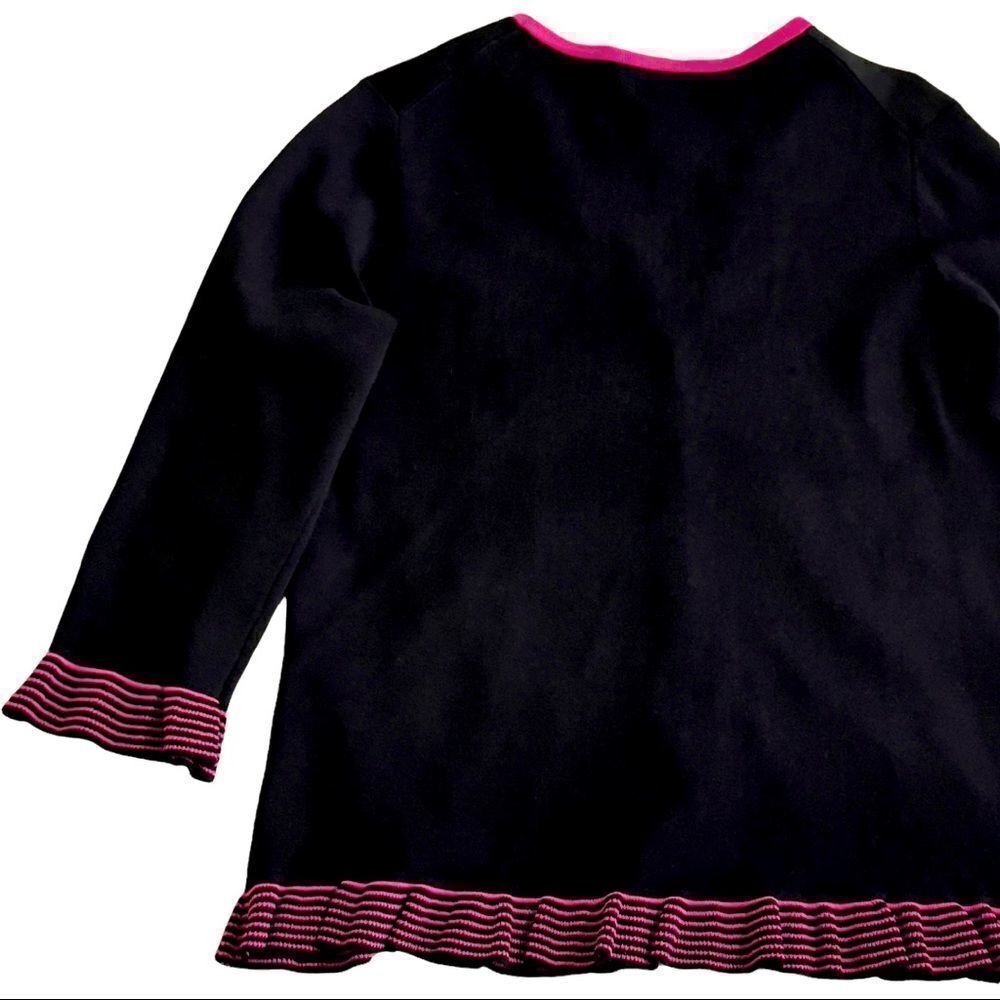 Grace Dane Lewis Ruffe Knit Cardigan LARGE - Picture 7 of 15